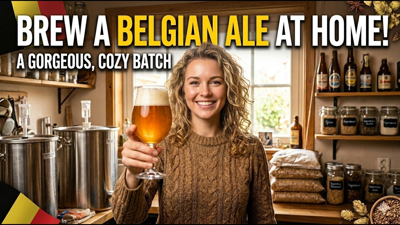 How to Homebrew …. Belgian Ale Tutorial w/ingredients & cost #homebrew #ale #beer #growintheglass
