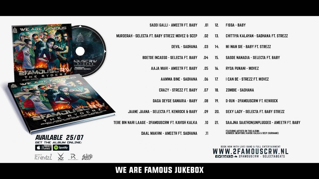 ᴴᴰ ➤ 2FAMOUSCRW - WE ARE FAMOUS JUKEBOX [OFFICIAL]