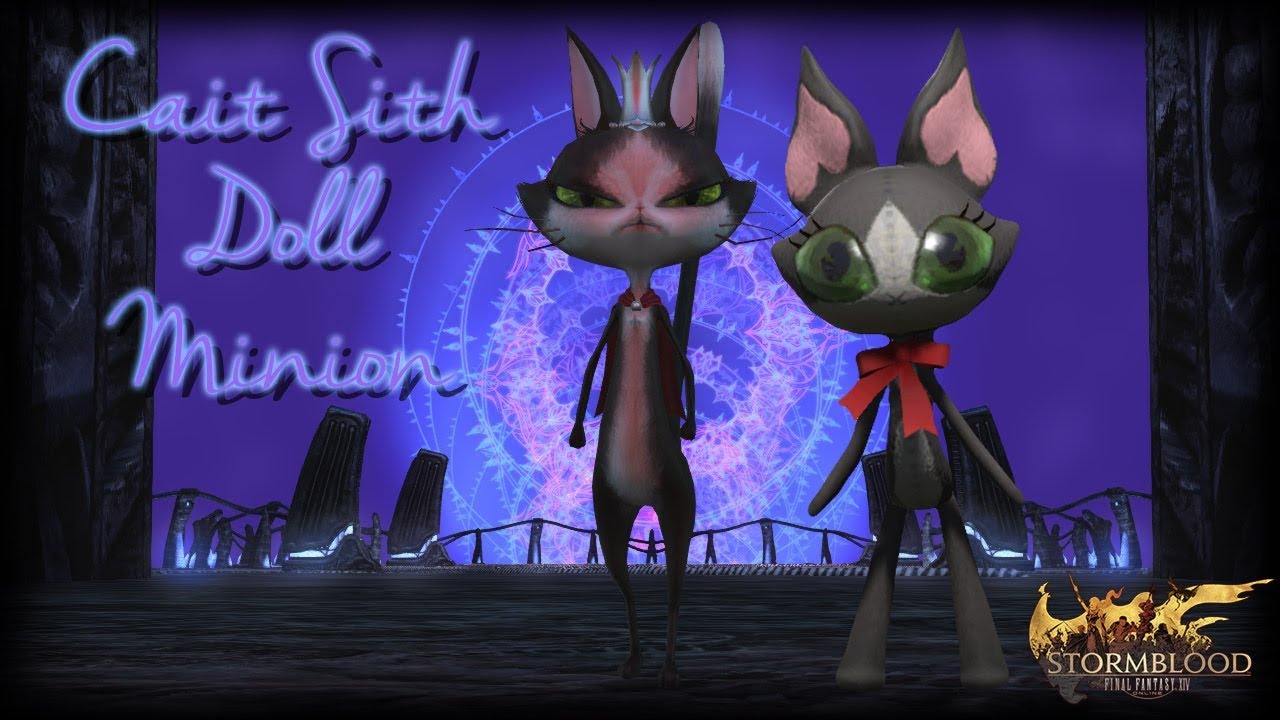 FFXIV: Cait Sith Doll Minion