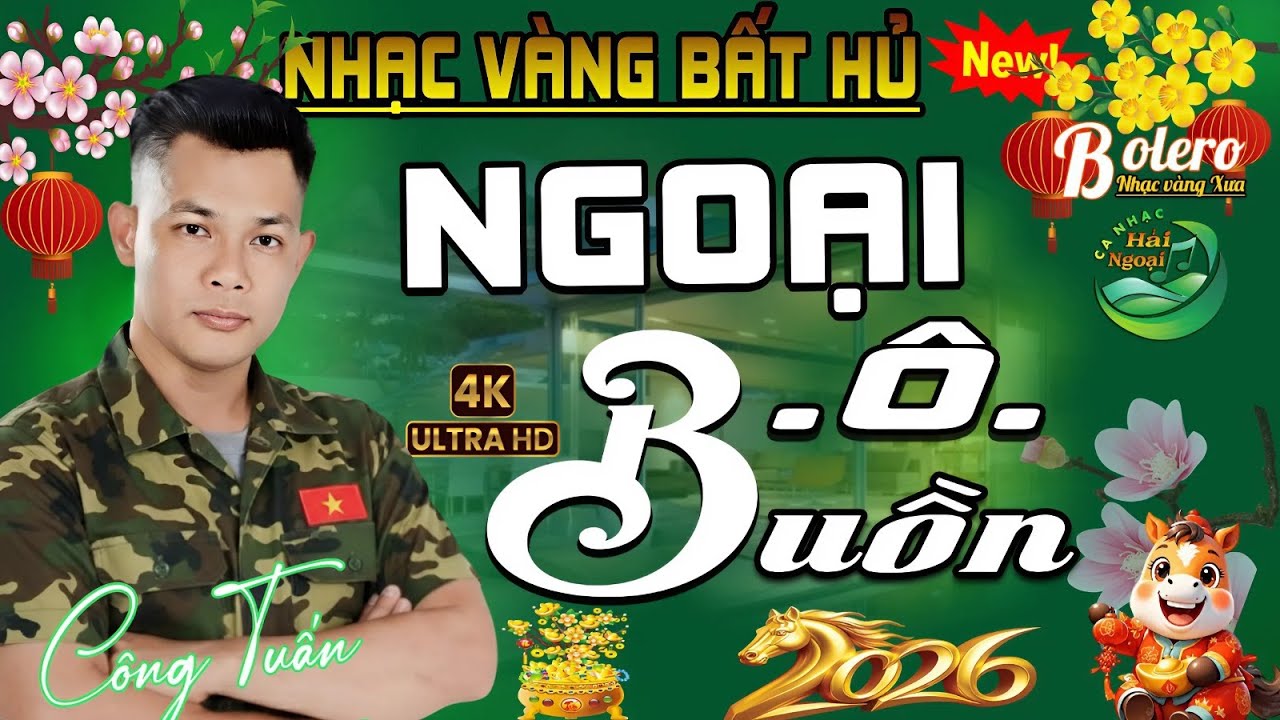 Ngoại Ô Buồn ➤ CA NHẠC TRỮ TÌNH HẢI NGOẠI👉BOLERO CÔNG TUẤN ĐỘC LẠ➤LK NHẠC VÀNG  XƯA HAY NHẤT BẤT HỦ