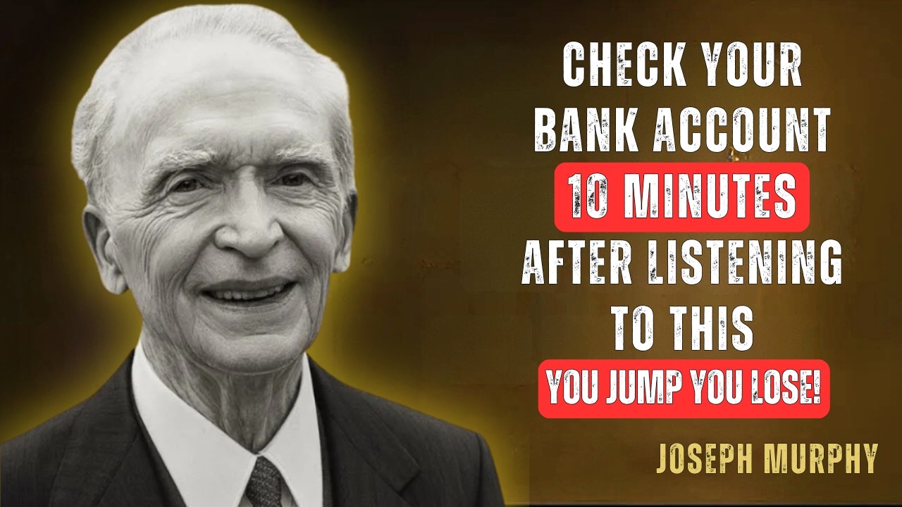 You Will Attract a Financial Miracle Just by Hearing This Prayer One Time | Joseph Murphy.....