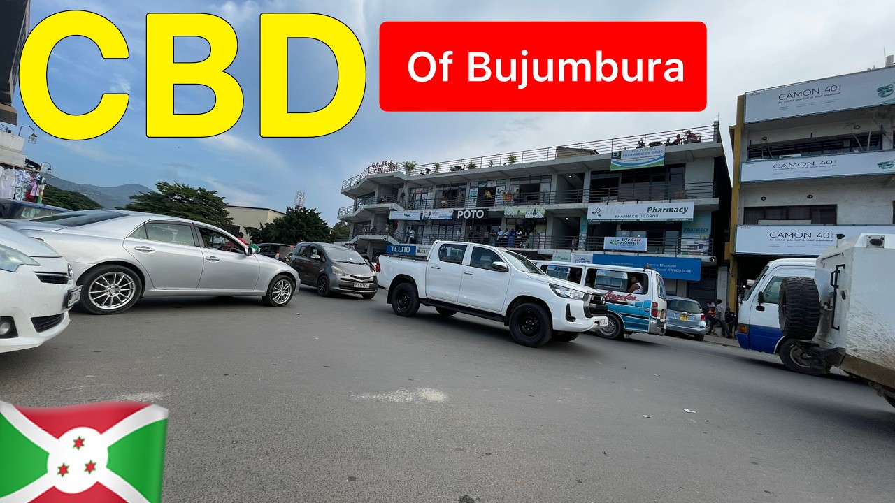 CBD Bujumbura 🇧🇮 | Downtown Burundi Walking Tour