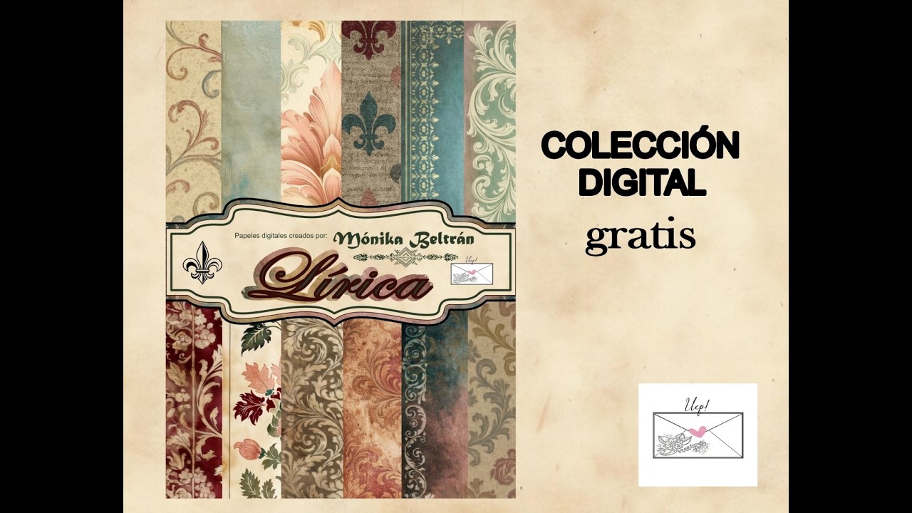 Papeles Digitales Para Scrap Gratis .Nueva Colección  LÍRICA