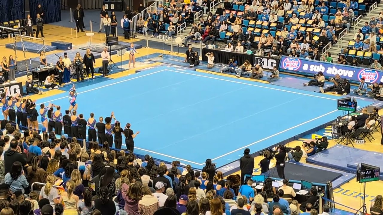 UCLA Bruins Gymnastics 19 🔥 #uclabruins #uclagymnastics #jordanchiles #gymnast  