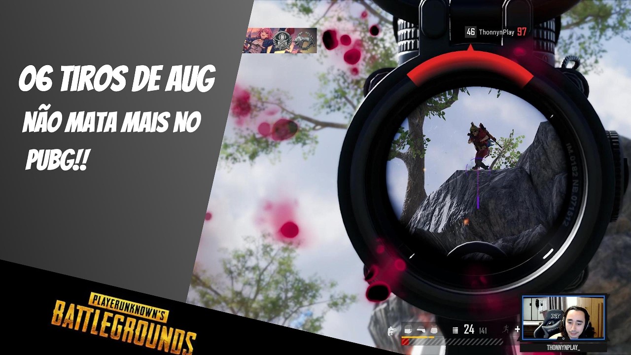 Agora Fud3#... será que a AUG ta prestando no PUBG ?!?!