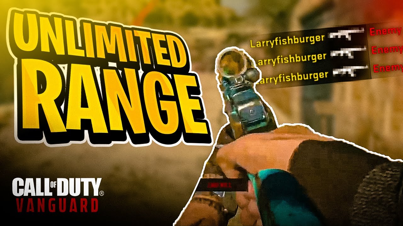 Vanguard but my Bayonet has *UNLIMITED* Range