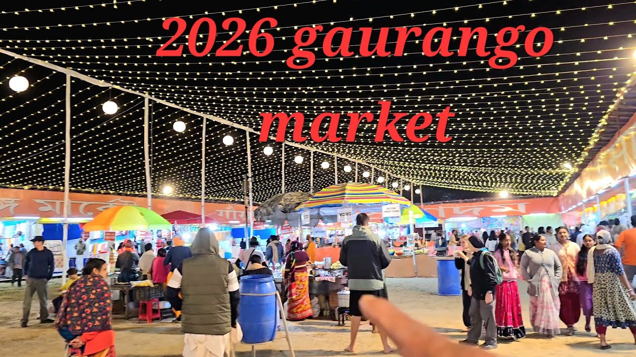2026 Mayapur Iskcon gourango market