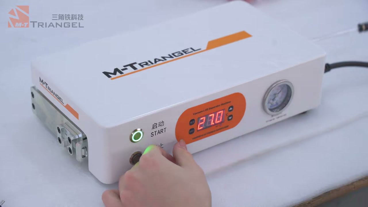 MT-M1 LCD Screen Bubble Remover Machine Assembly Process