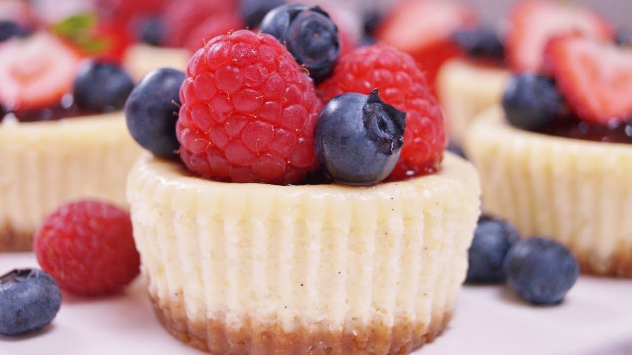 Mini Cheesecakes Recipe - Cheesecake Cupcakes - Diane Kometa - Dishin With Di  # 140