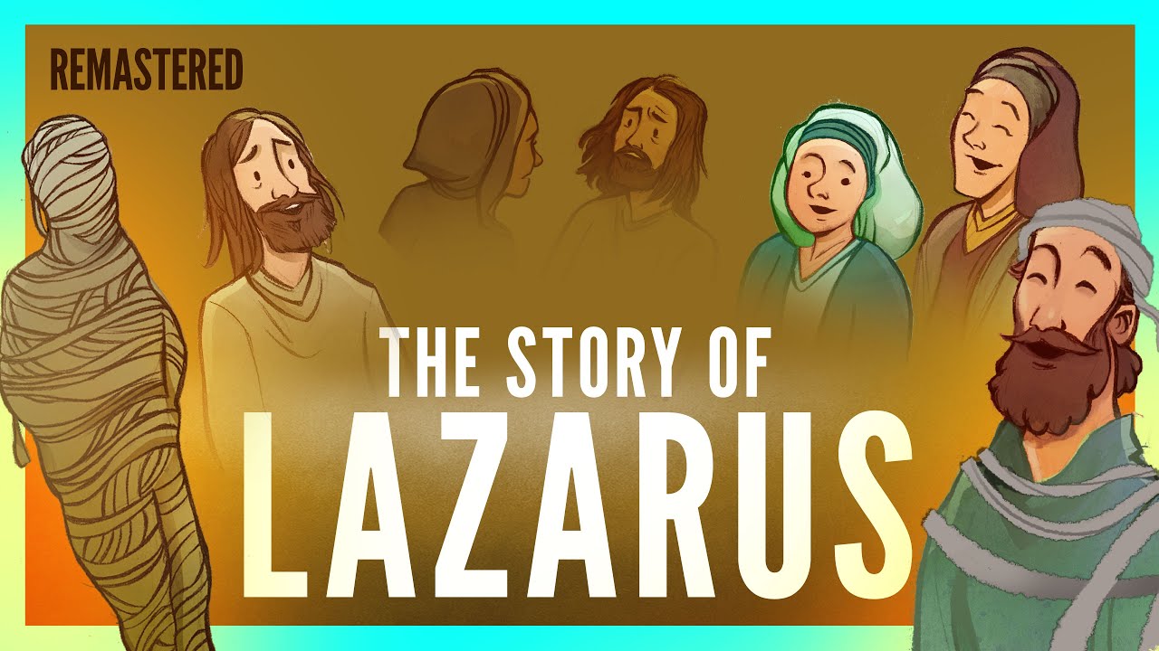 Jesus Raises Lazarus from the Dead: Animated Bible Story for Kids - John 11 - Sunday School Lesson