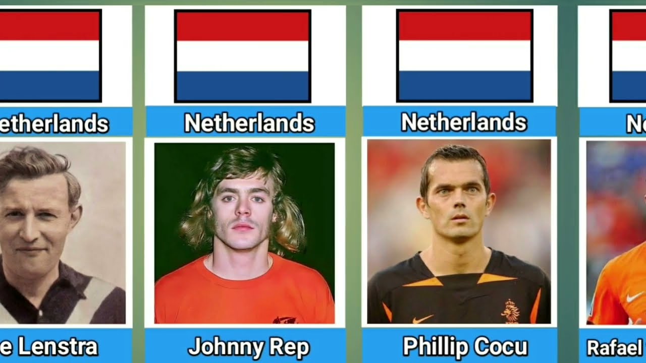 Top 30 Greatest Dutch Footballers of All Time | Legends of the Netherlands
