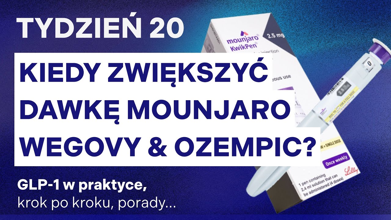 Kiedy zwiększyć dawkę Mounjaro, Wegovy i Ozempic? Zobacz zanim podniesiesz dawkę, kiedy to ma sens?