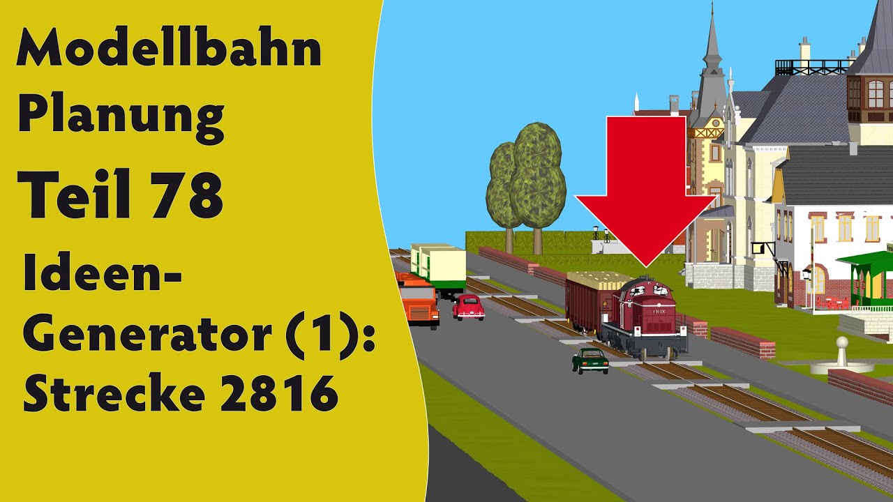 Modellbahn: Planung Teil 78  &ndash;  Ideen-Generator (1): Strecke 2816 (Ennepetalbahn)