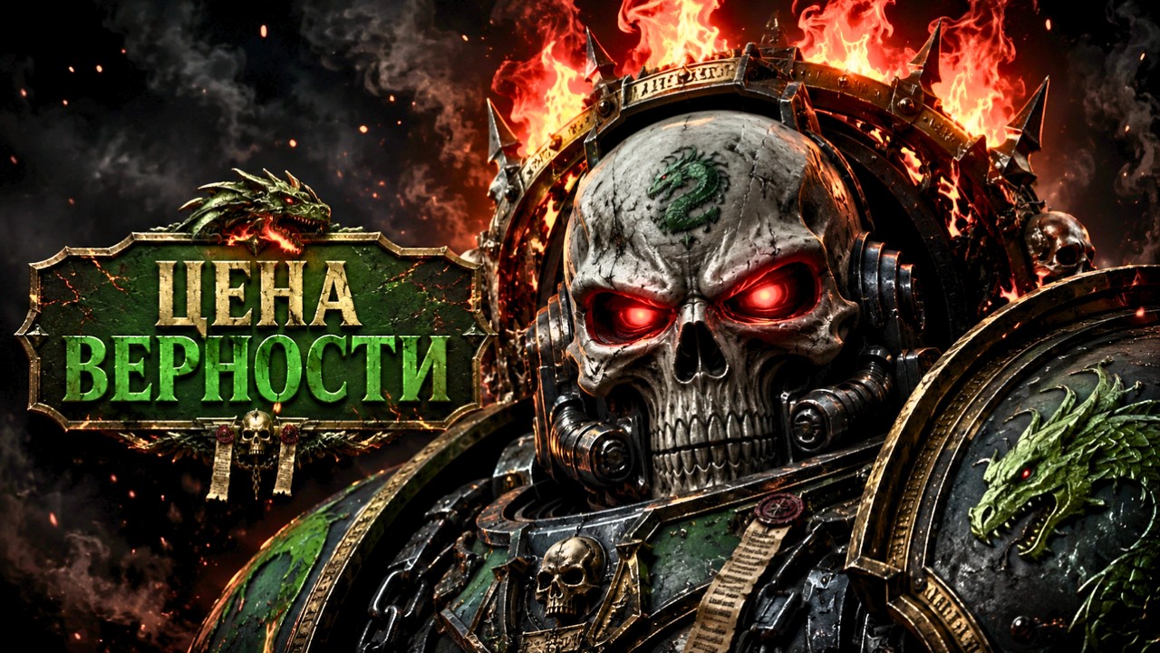 Трагическая Жизнь Капеллана Ордена Саламандр | Warhammer 40k
