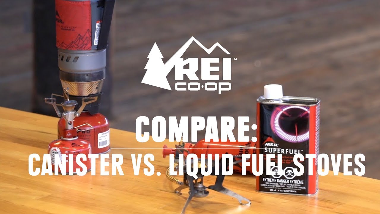 Compare: Canister vs. Liquid Fuel Stoves || REI