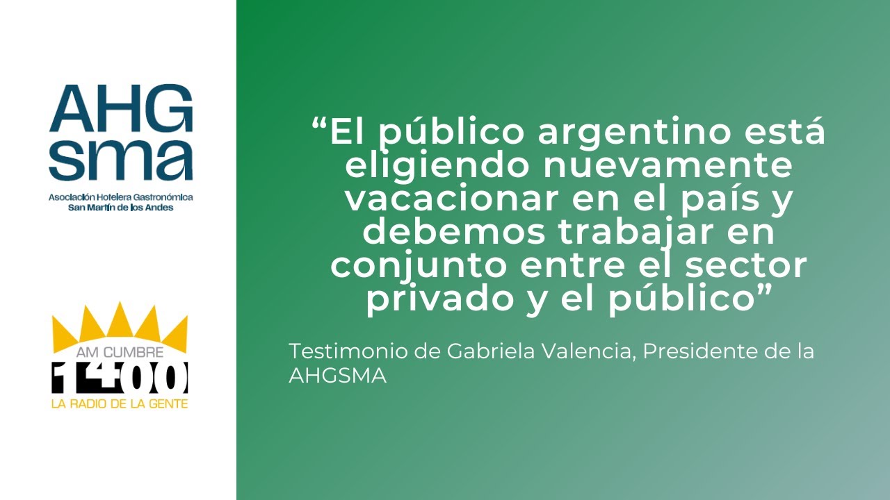 “El público argentino está eligiendo nuevamente vacacionar en el país y debemos trabajar en equipo