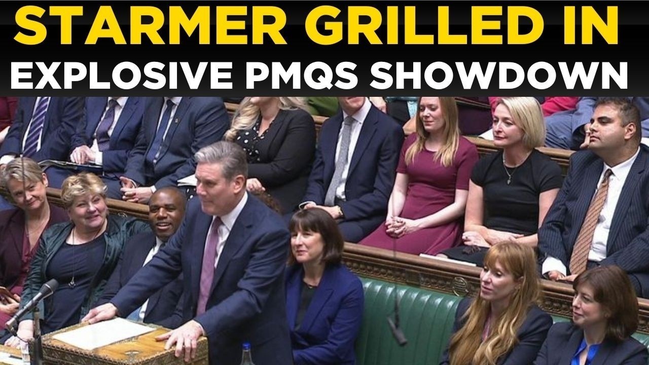 Keir Starmer LIVE: UK PM Faces INTENSE PMQs Battle | House of Commons ERUPTS in Heated Showdown!