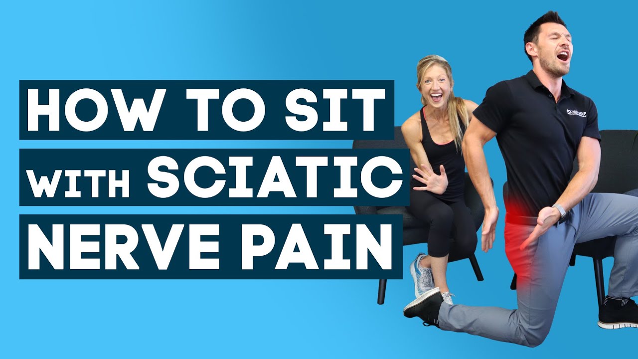 How To Sit With Sciatic Nerve Pain - Sitting with Sciatica (INSTANT PAIN RELIEF!)