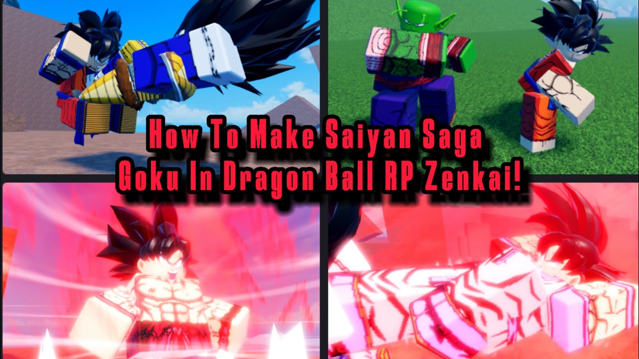| How To Make Saiyan Saga Son Goku In Dragon Ball RP Zenkai! (Codes In Description) |