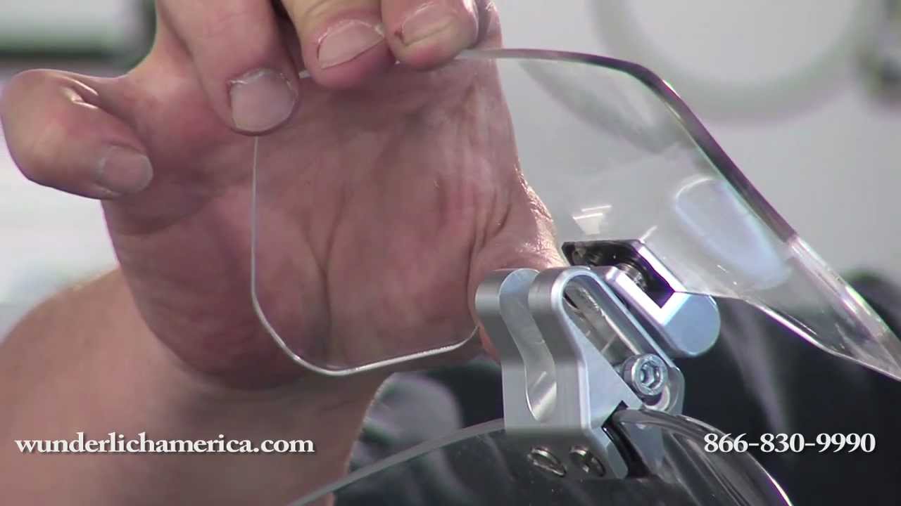 Wunderlich Wind Deflector for almost all motorcycles