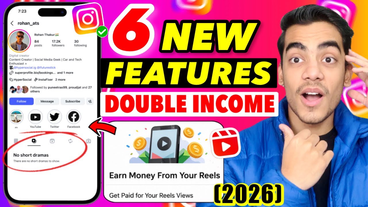 6 New Instagram Features 2026 | 6 Instagram New Updates | Instagram New App Update