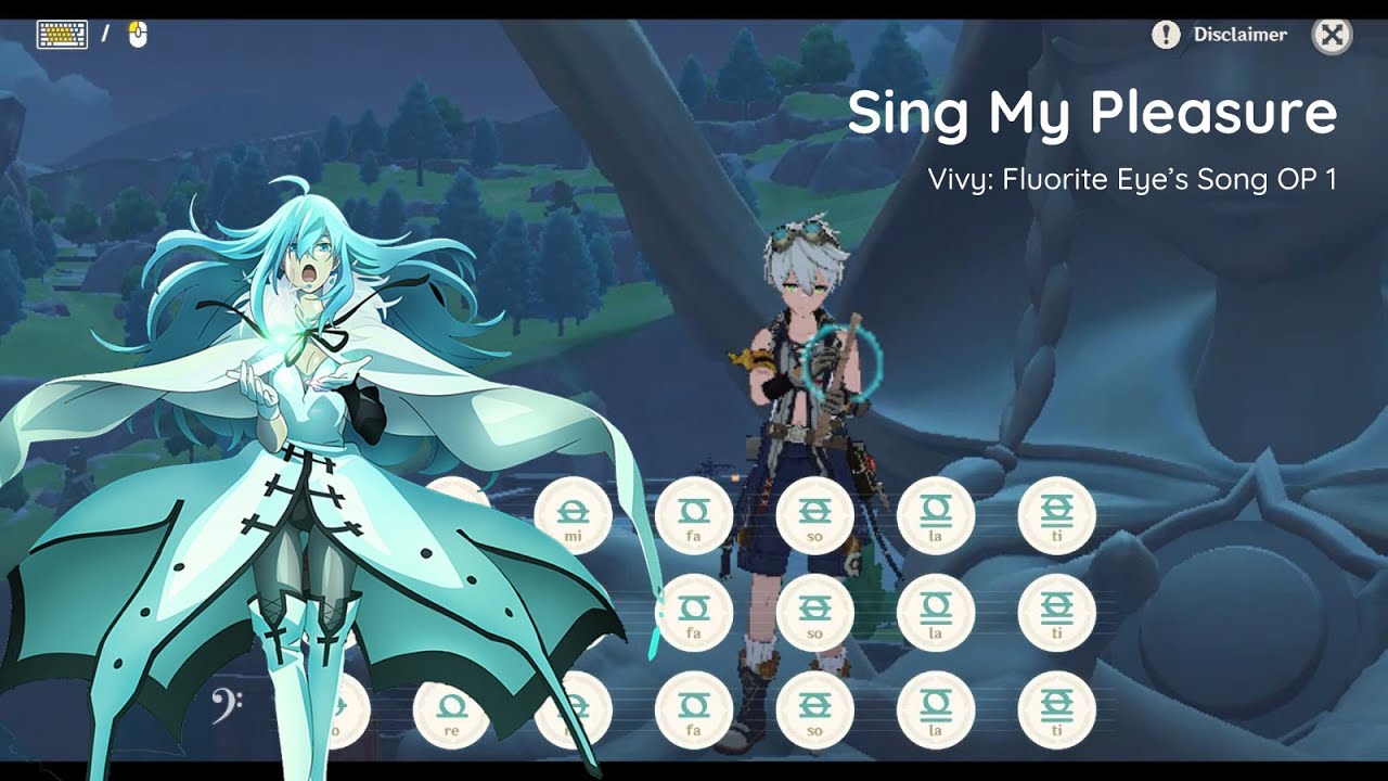Sing My Pleasure (Vivy OP 1) | Genshin Impact Windsong Lyre Cover