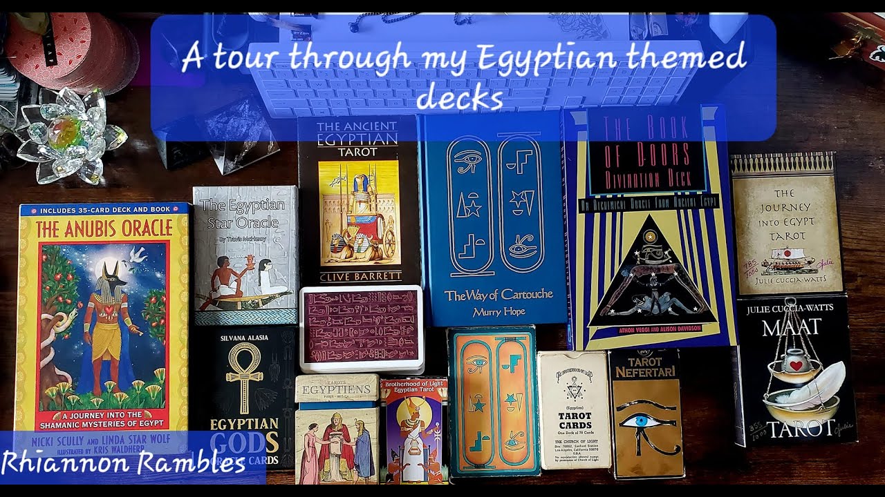 A tour through my Egyptian themed decks