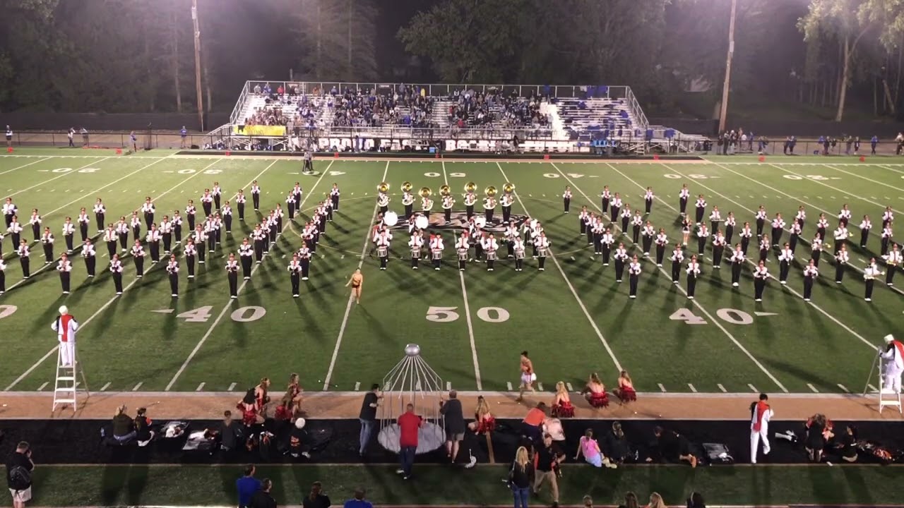 Howland Tiger Band 2023 halftime vs Poland