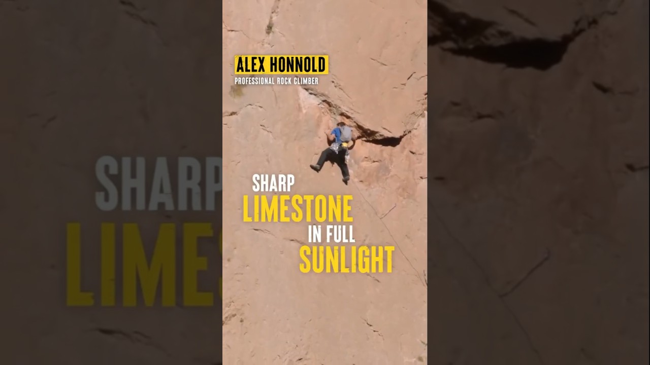 Alex Honnold: The Rock Cut Your Skin ⛰️🔥