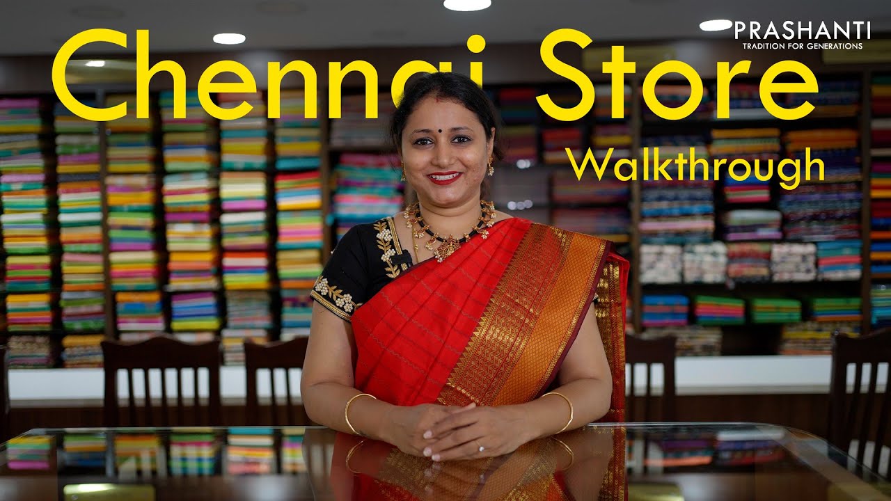 Prashanti Sarees Chennai | Walkthrough - தமிழில்