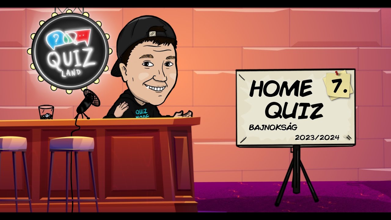 HomeQuiz bajnokság - kocsmakvíz otthonról | 4. évad 7. forduló | Quizland