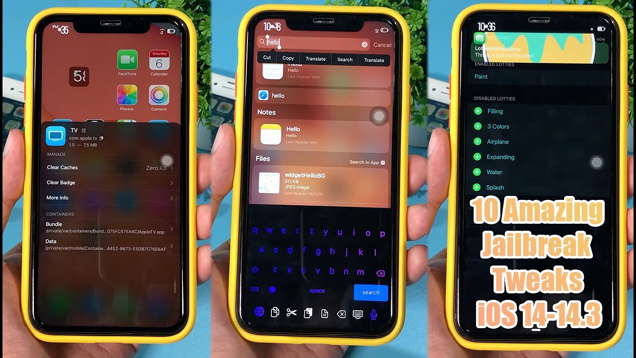 TOP 10 FREE Cydia Tweaks for iOS 14-14.3 - unc0ver
