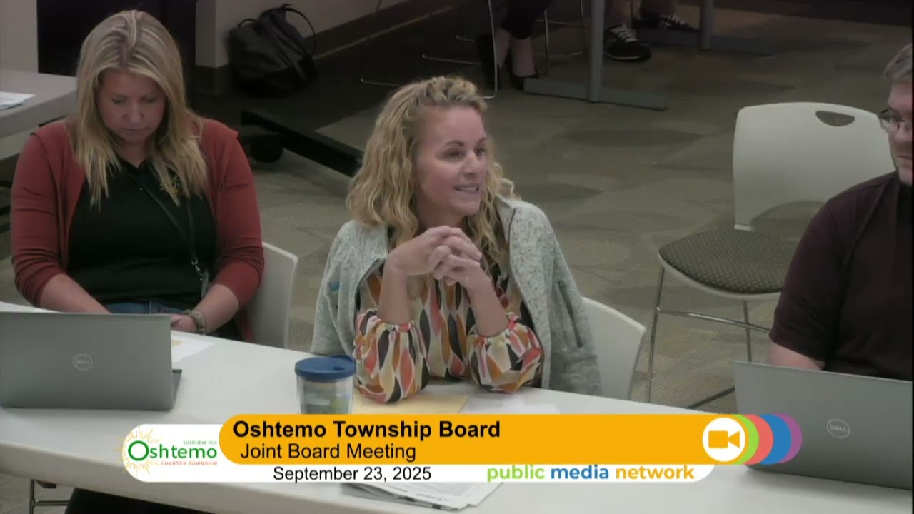 Oshtemo Township - Township Board - September 23, 2025 Meeting