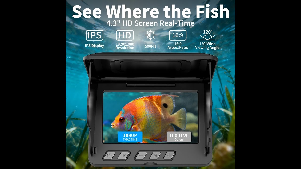 NiesahYan Underwater Fishing Camera Review: 4.3 Inch HD Fish Finder