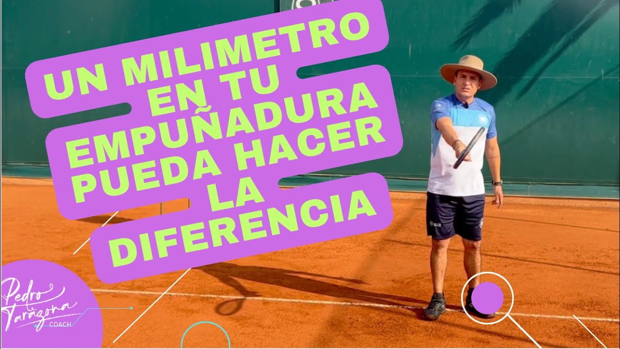 Corrección de tecnica de empuñaduras en el tenis