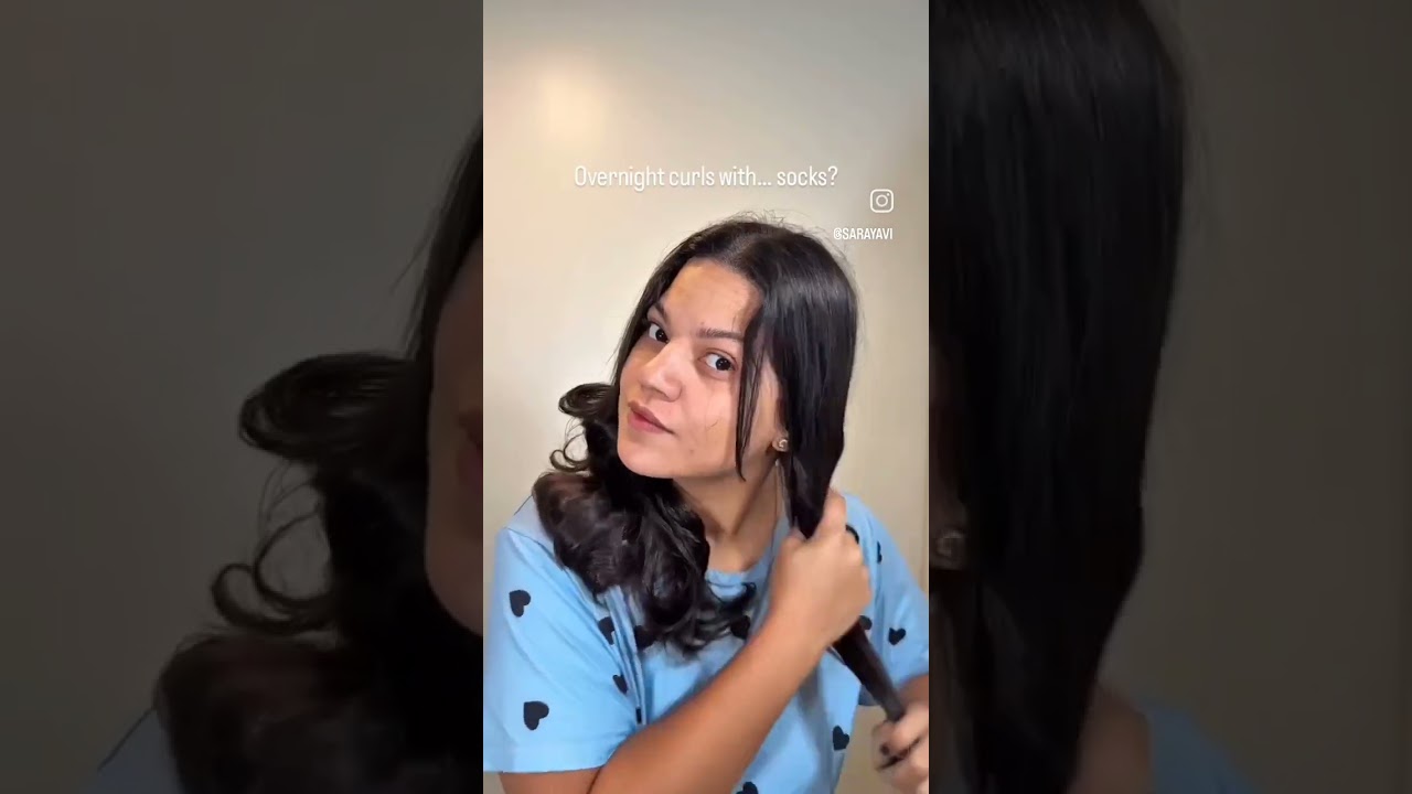Trucos para el cabello usando una media te deja el cabello espectacular y es sencillo con aguacate