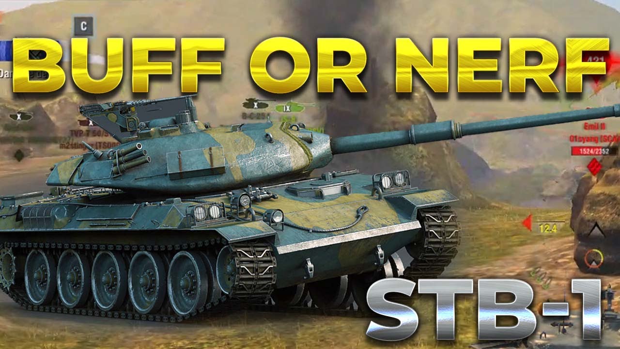 World of Tanks | Buff Or Nerf STB-1 Type  9 Kills 9,8K Damage!