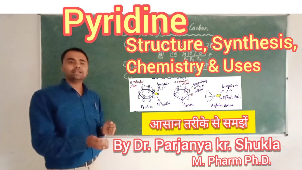 Pyridine | Structure, Synthesis, Chemistry and Medicinal Uses of Pyridine | In Simple & Easy way