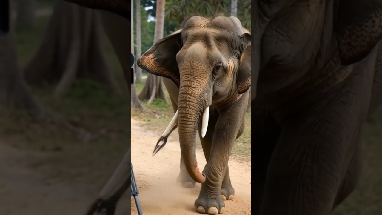 INSANE! Elephant Spots Camera & Charges – Epic Fail! 🔥 