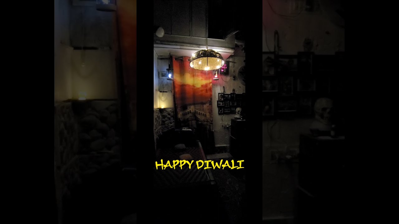 Cane basket to Diwali light