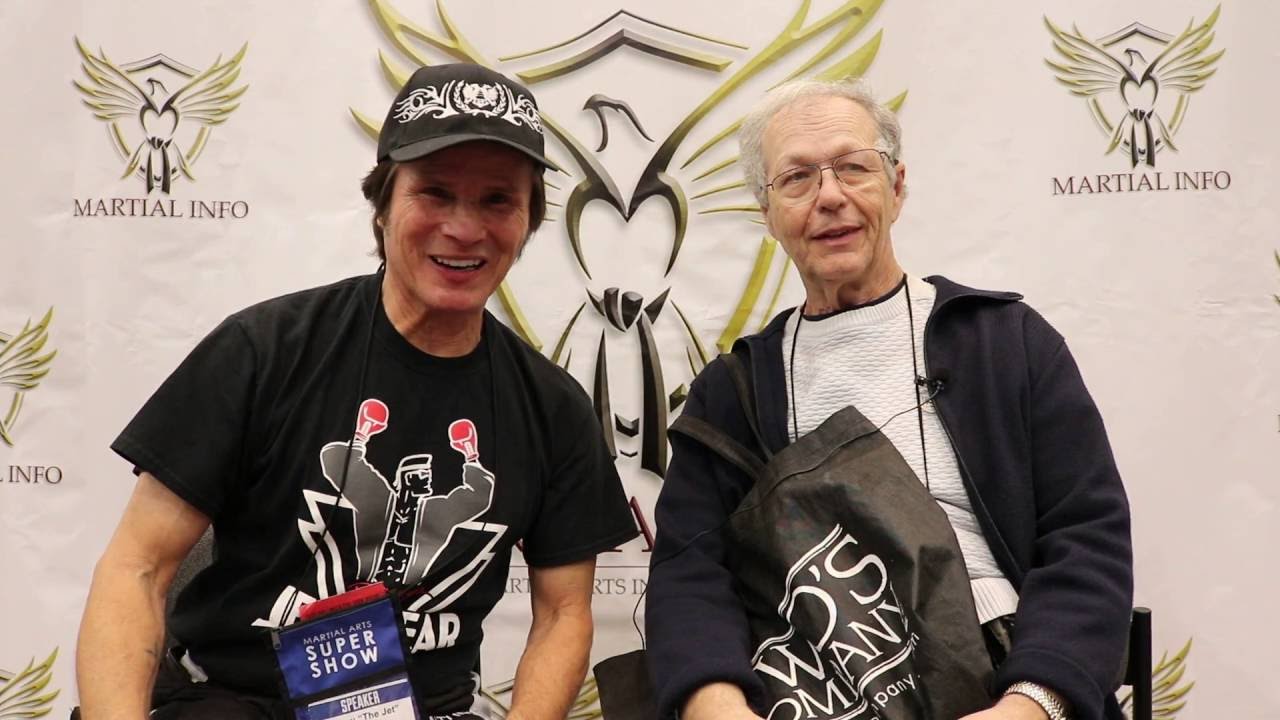 Benny Urquidez speaks to Emil Farkas at the 2016 Martial Arts SuperShow
