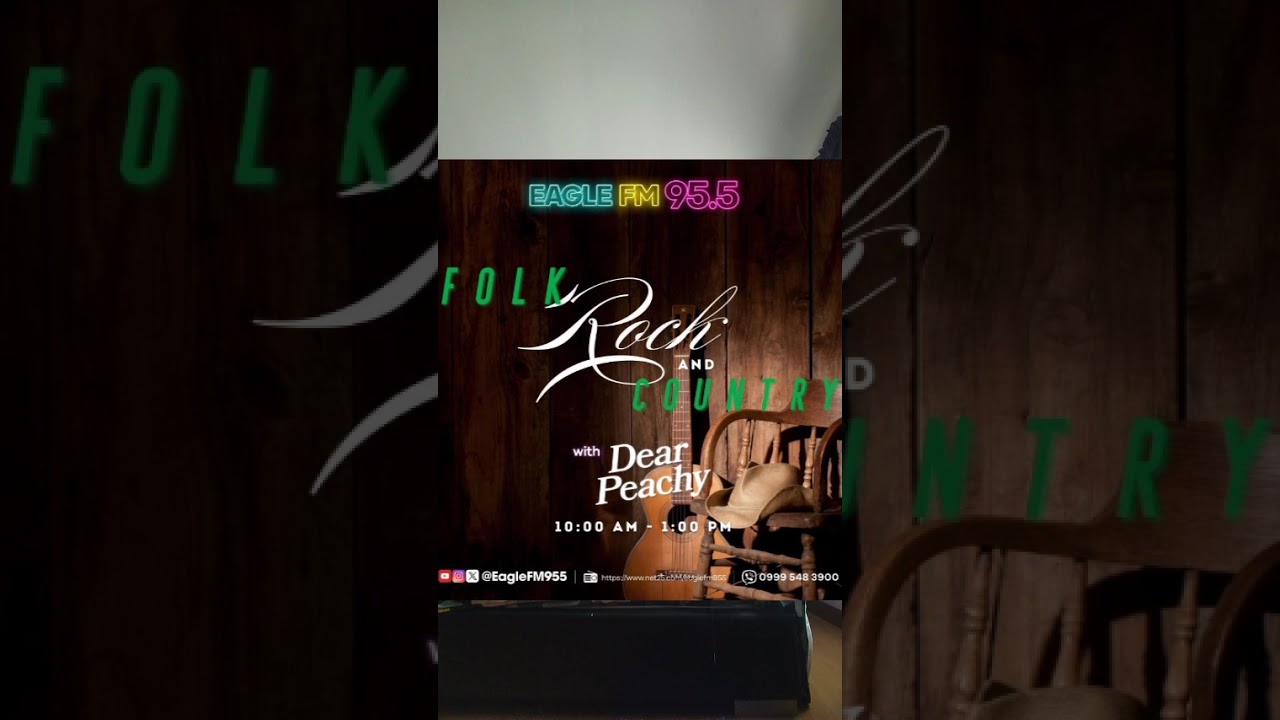 Folk, Rock and Country with Dear Peachy on Eagle FM 95.5