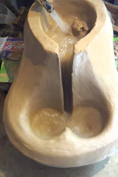 Making a flowform...