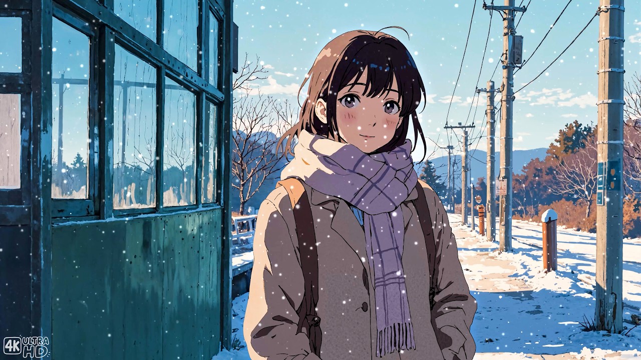 Waiting For The Morning Bus ❄ Lofi Morning Songs To Make You Feel Fresh And Peaceful ❄ Lofi Hip Hop