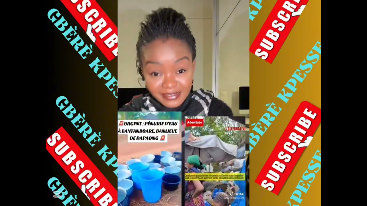 🇹🇬 PÉNURIE D'EAU POTABLE ET DÉTOURNEMENT DES FONDS FLEURS LYNE DÉNONCE 🇹🇬