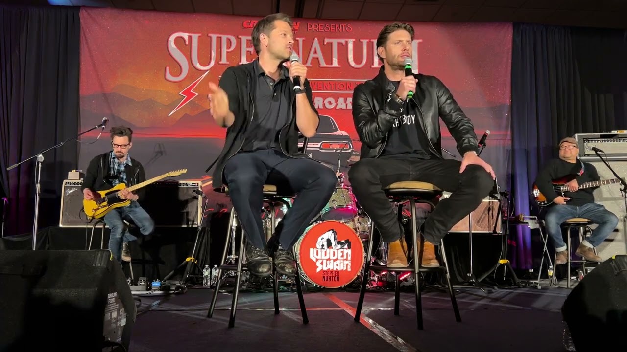 Jensen and Misha Main Panel - Supernatural NJcon 2022