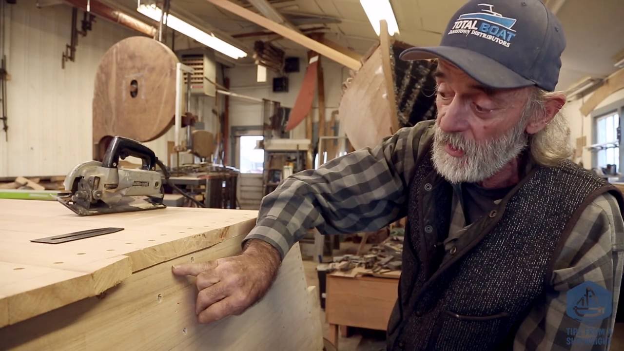 Building the TotalBoat Work Skiff - Hang over and cut off (Episode 18)