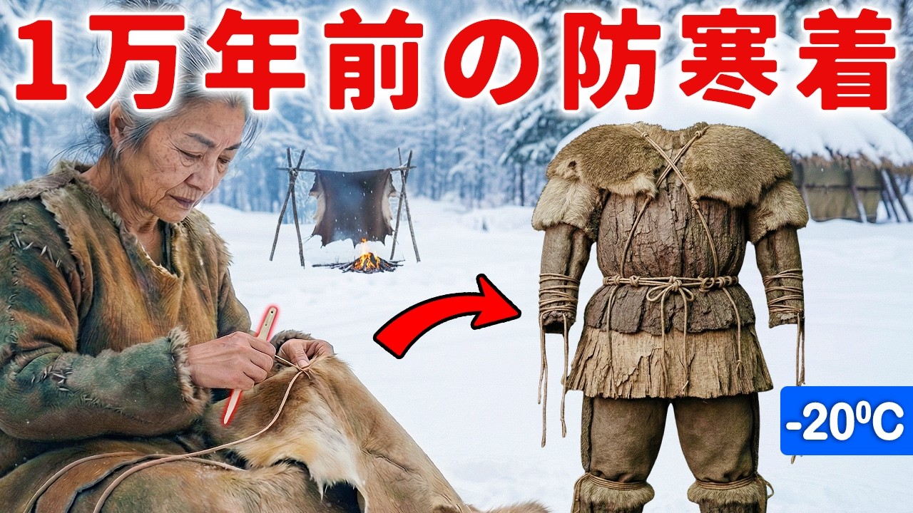縄文人の古代の知恵：あなたを驚かせることの数々：骨製の縫い針と氷点下の寒さに耐える衣服