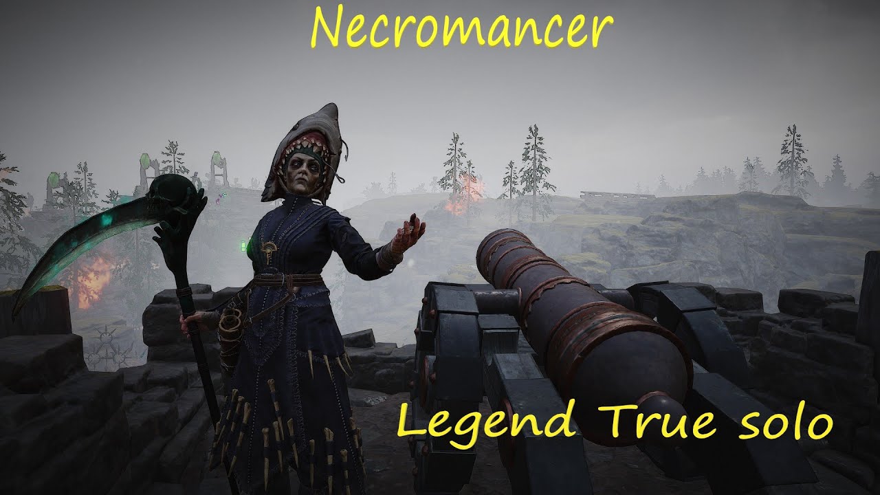 Fort Brachsenbrucke - Necromancer - Legend True solo - Reaper/SoulStealer - Warhammer Vermintide 2