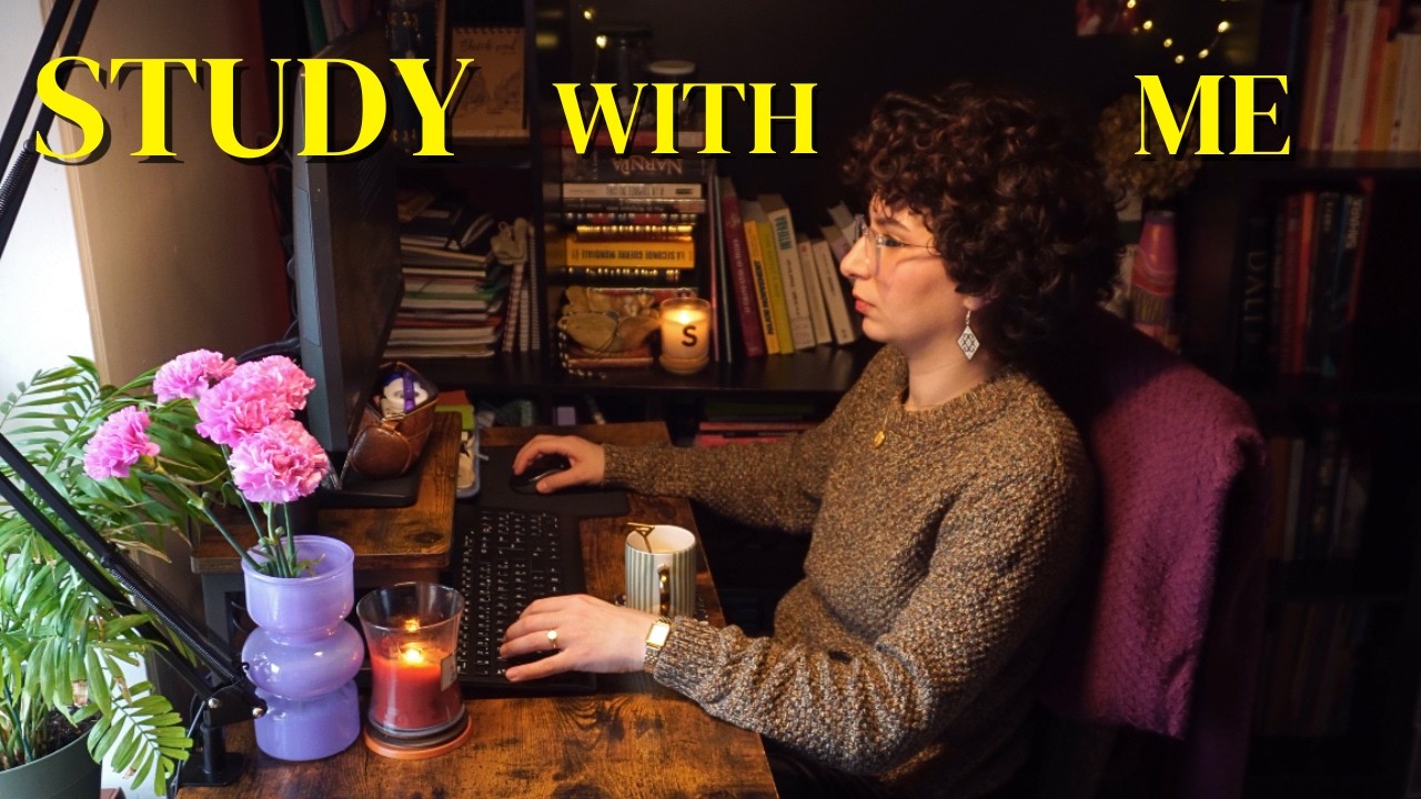STUDY / WORK WITH ME : 1 HOUR Zoom Meeting, no breaks & no talking (#117)